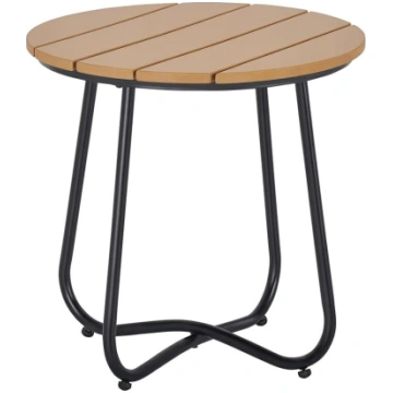 Outsunny Garden Table Round Table Elegant Garden F