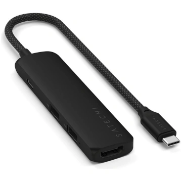 Satechi USB-C Slim Multiport Adapter, 4K HDMI, wit