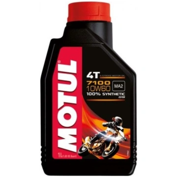 Motul 7100 4T 10W60 1L Ester API SN/JASO MA2 100%s
