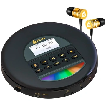 KLIM Nomad CD atskaņotājs Bluetooth - Tragbarer CD