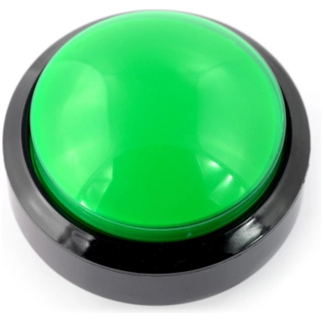 Push Button 6cm - green OEM AN-10940