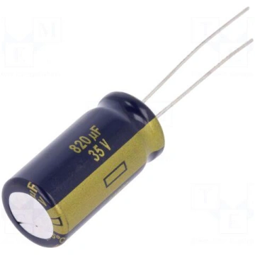 Capacitor: electrolytic | low impedance | THT | 82