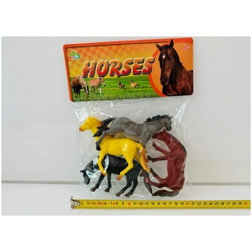 Zirgu figūru komplekts HORSES Pegaz Toys