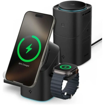 Spigen Essential EF223MS 3-in-1 QI2 Wireless Charg