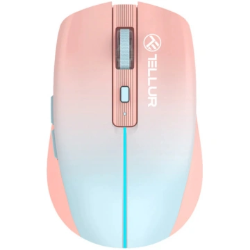 Tellur Silent Click Wireless Mouse Orange | T-MLX6