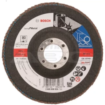 Lameldisks PRO 125mm G80 BOSCH 2608606924