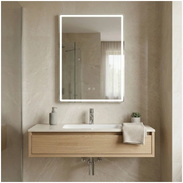Rea Sanitary Lustro ścienne LED MARLO 80X60 HOM-00