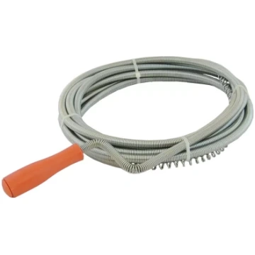 Cauruļu tīrīšanas trose 5m, FASTER TOOLS 2531