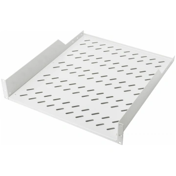 Equip Fixed Shelf 19', 2U, 800MM, Grey 474394