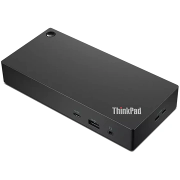 Lenovo ThinkPad Universal USB-C Dock, melna - Port