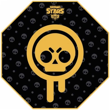 Subsonic Gaming Floor Mat Brawl Stars Drippy Skull