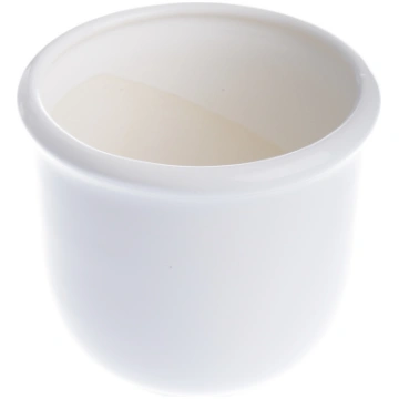 Puķu pods Banga 5001, keramika, Ø 13.5 cm, balta k
