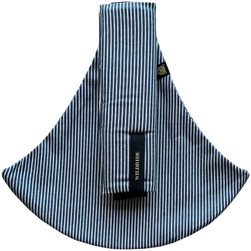 WILDRIDE nešioklė Indigo Denim Stripe