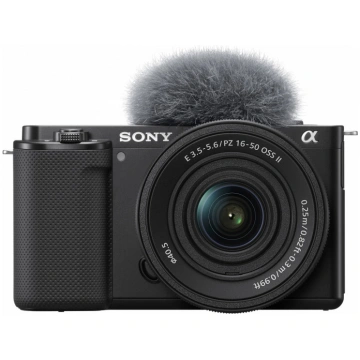Sony Alpha ZV-E10K vlog camera with 16-50 mm f/3.5