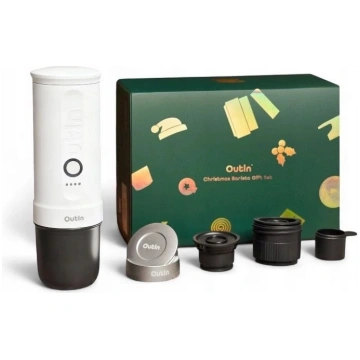 Outin Nano Xmas Pack, Espresso Machine Bundle With