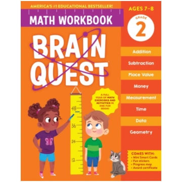 Brain Quest Math Workbook: 2nd Grade Workman Publi
