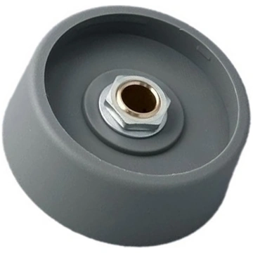 Knob; without pointer; polyamide; Øshaft: 6mm; Ø40