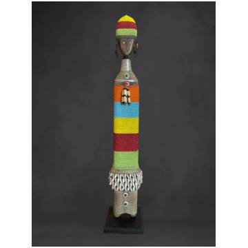 Beaded Namji Doll 25" Multicolor Moyo