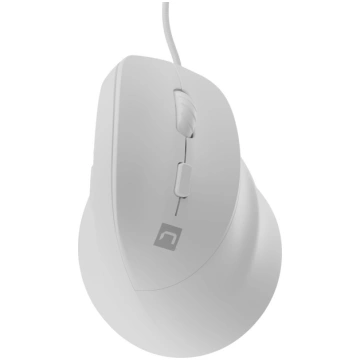 Natec CRAKE 2 PRO - vertical mouse - USB - white N
