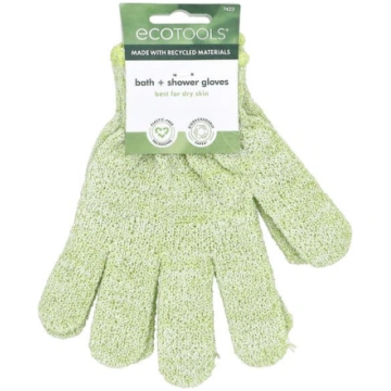 EcoTools, Bath + Shower Gloves, 1 Pair