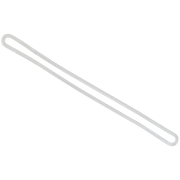 Flexible Plastic Loop Strap - 152 mm White (100 ga