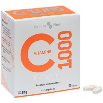 Formula Vitale C vitamīns 1000 PROLONG, 60 tablete