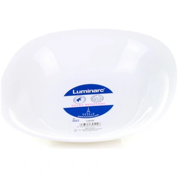 Zupas šķīvis LUMINARC CARINE, balts, ø 23 cm