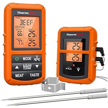 ThermoPro TP20 digitālais radio grauzdēšanas termo