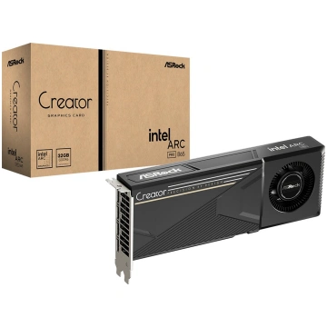 Karte Grafiskā Asrock 32gb Ddr6 Intel Arc Pro B65 