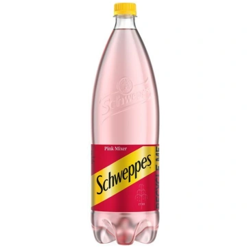 Gāzēts dzēr. Schweppes Pink Mixer