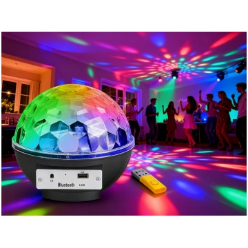Disko bumba ar pulti un skaļruņiem / bluetooth / U