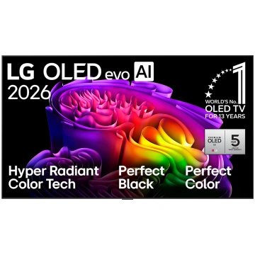 LG OLED evo AI G6, 55"", 4K UHD, OLED, melna - Tel