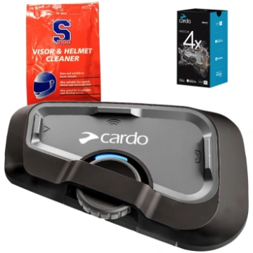 Cardo FRC4X003 motorcycle intercom 4 channels 1200