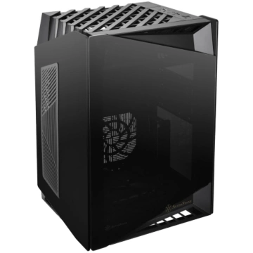 SilverStone SST-LD03B-AF Lucid Mini-ITX Case, Temp