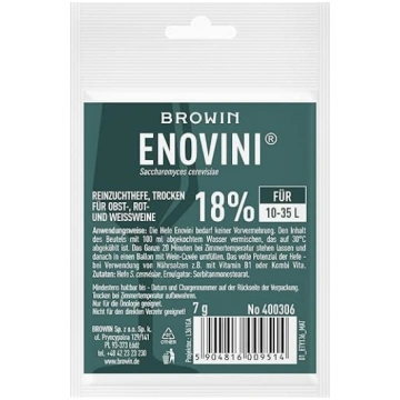 BROWIN® Pure Cultivated Yeast Dry Enovini 400306 |