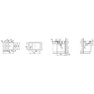 Sink Astral 60B-TG | 88955 | 4013917889558 | 69109