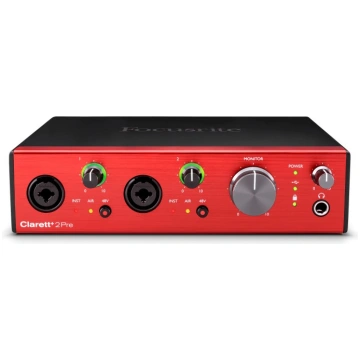 Focusrite Clarett+ 2Pre Skaņas karte MOCL0010