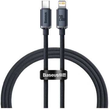 Baseus CABLE LIGHTNING TO USB 1.2M/BLACK CAJY00020