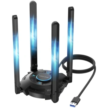 WAVLINK WiFi 7 USB WLAN modems datoram, BE6500 trī