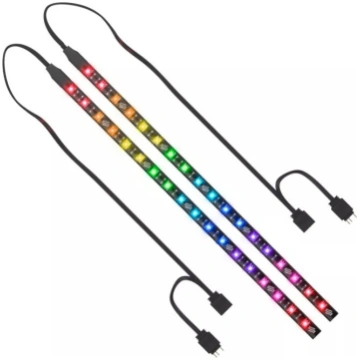 LED lente SilentiumPC Aurora Stripes ARGB