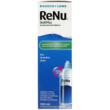 ReNu MultiPlus šķīdums kontaktlēcām, 360ml