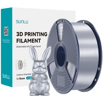 Sunlu Filament PLA+ Silk Silver