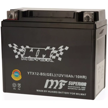 Gēla akumulators 12V 10 Ah WM YTX12-BS