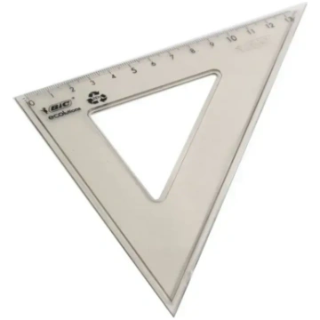 Bic 45° triangle ruler, 21 cm 200-09164