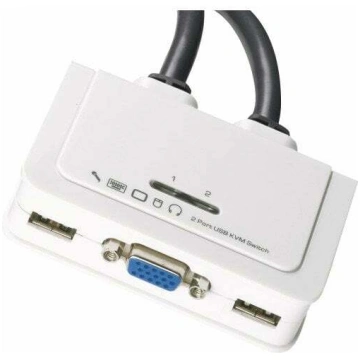 EFB Data Switch KVM 2-Port VGA, USB, Audio - EB977