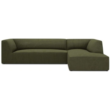 Stūra dīvāns Micadoni Home Ruby, zaļš