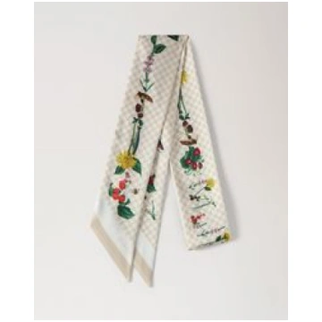 Mulberry | Skinny Scarf - Riverside Floral
