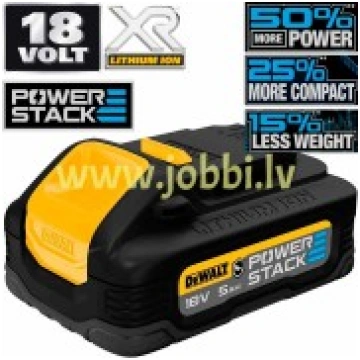 Dewalt DCBP518G-XJ akumulators 18V 5,0Ah POWERSTAC