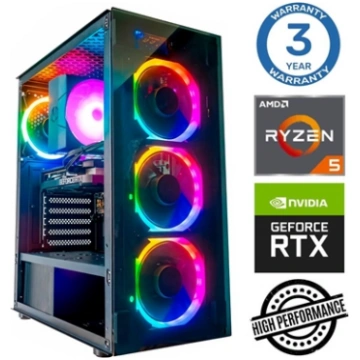 INTOP Ryzen 5 9600X 16GB DDR5 250SSD M.2 NVME RTX3
