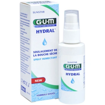 Sprejs sausai mutei HYDRAL 50ml GUM Sunstar Gum